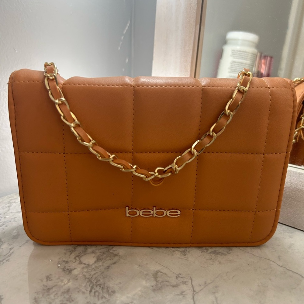Orange BEBE Crossbody Bag